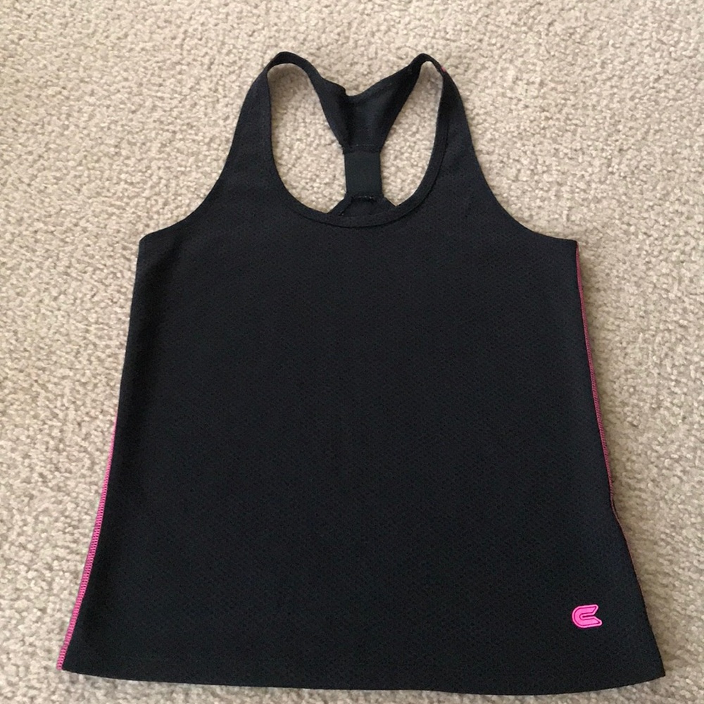 Black workout top